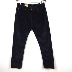 Levi's Corduroy Mom Jeans Women's Size 32x30 Black Cords High Rise